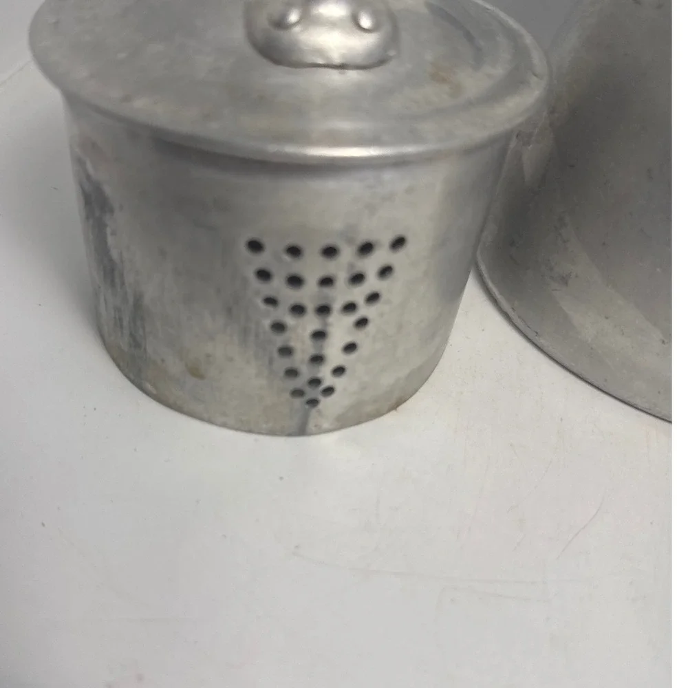Wear-Ever Drip Coffee Pot OS Silver Good Vintage Aluminum Mid-Century USA